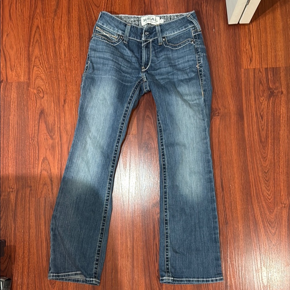 Ariat Blue Boot Cut Jeans Classic Style